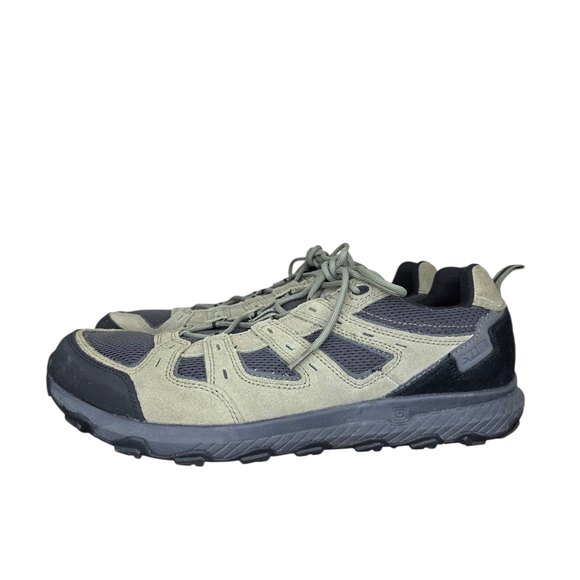 5.11 ATLAS Ranger 2.0 Tactical Shoe Suede Mesh Rubber Size 14 Black Brown 231101 - Picture 1 of 12